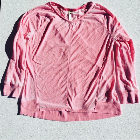 GreenTea Tops - GreenTea 🎈Pink X-large Long Sleeve Top Nice